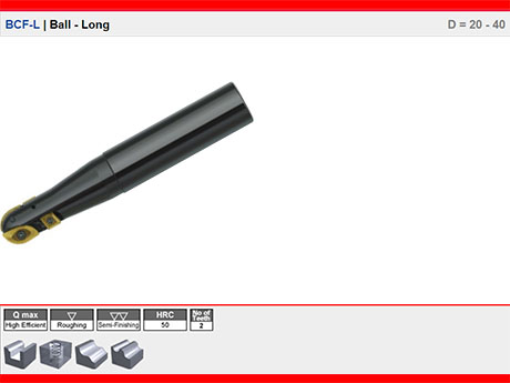 BCF-L | Ball - Long D = 20 - 40