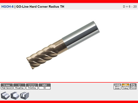 GO-Line Karbr 6 Azl Ke Rads Freze TH D = 6 - 20
