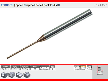 EPDBP | Epoch Derin Konik Kre Karbr Freze TH Kaplama D = 0.2 - 3